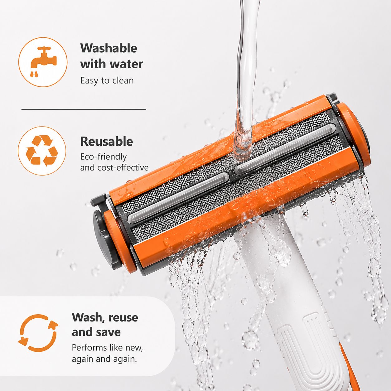 FurGone Pro™ - Reusable Pet Hair Removal Roller